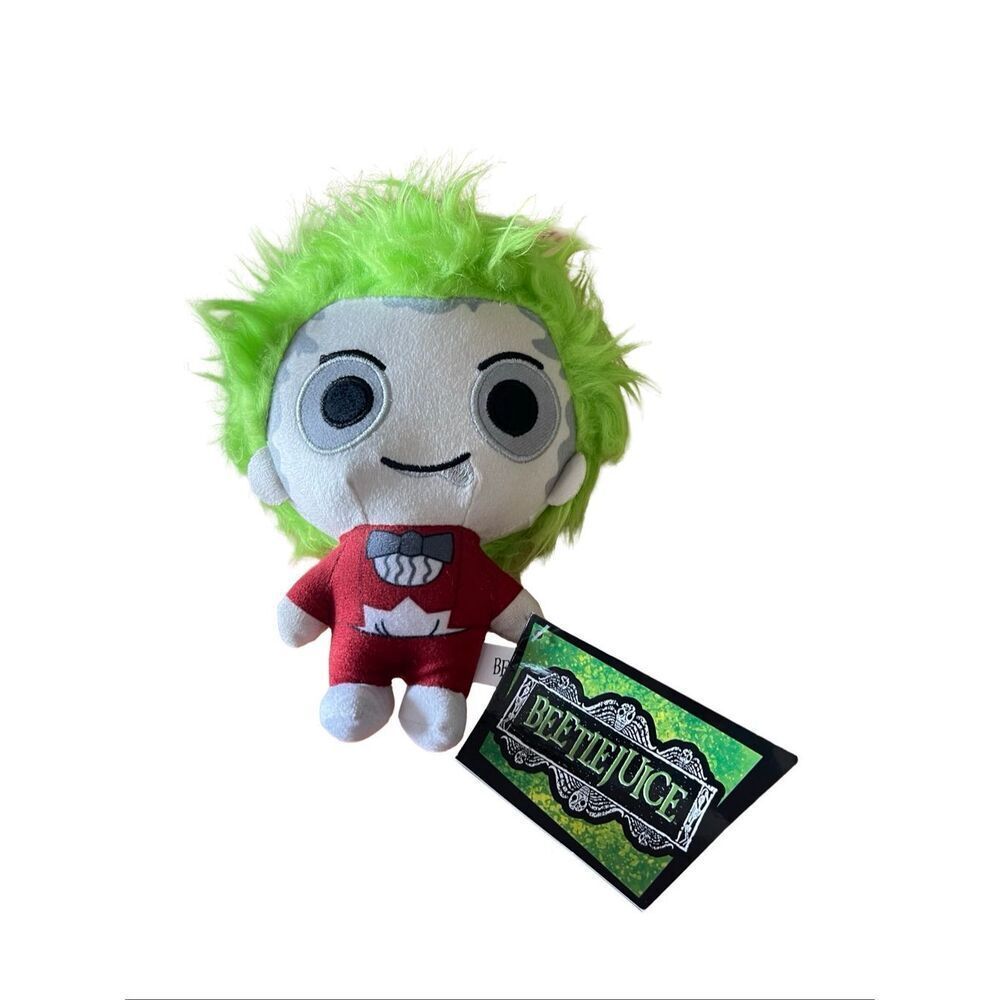 New Beetlejuice In Red Suit Collectible Beetlejuice Movie Plush Toy 7"